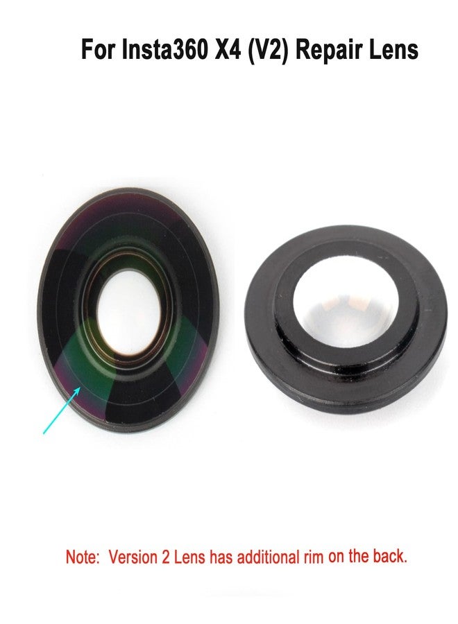 عدسة بديلة من EUGOOCX لكاميرا الحركة Insta360 X4 (الإصدار 2 - مع حافة) - Image 2