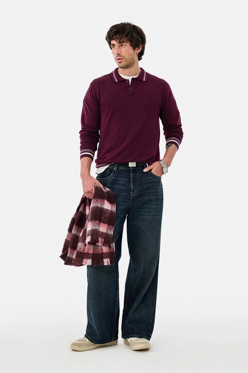 SNITCH Polo Regular Fit 100% Cotton T-Shirt