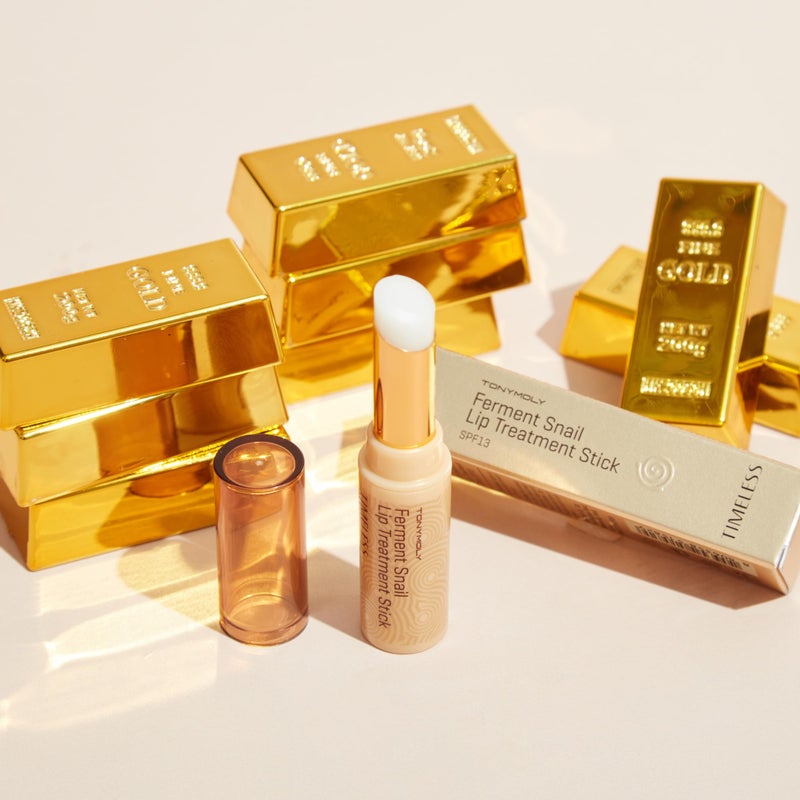 TONYMOLY Timeless Ferment Snail Lip Balm, Korean Lip Balm Protects & Repairs Skin for Healthier, Moisturized Lips, 3.5 g - Image 4