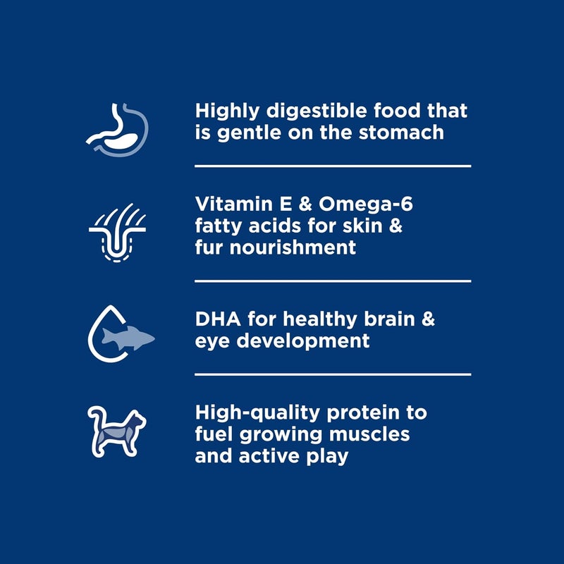 Hills طعام القطط الجافة هيلز ساينس دايت للحساسية في المعدة والجلد - سمك السلمون والأرز البني 6 رطل - Image 4