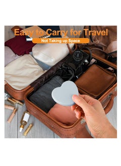 SUNSAR Sewing Kit, 2pcs Mini Sewing Kit for Travel Essentials Portable DIY Emergency Sewing Repair Supplies Heart Shaped Sewing Storage Case with Needles Buttons Wire Pins Thread Scissors  - Image 4