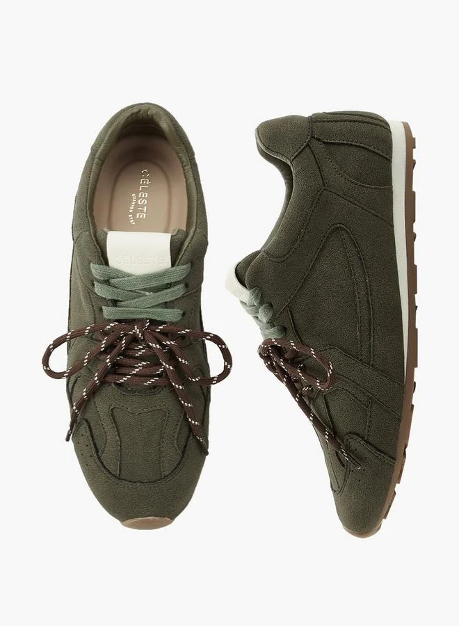 Celeste Women Lace-Up Ankle Sneakers