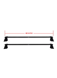 Al Khateeb 48" Universal Car Stand Roof Cross Bar , Black 