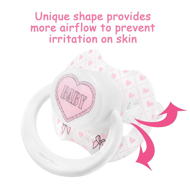 LittleForBig Bigshield GenerationII Adult Sized Printed Pacifier Blushing Baby Pattern - Image 4