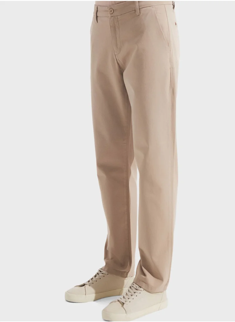 جون Essential Straight Fit Trousers