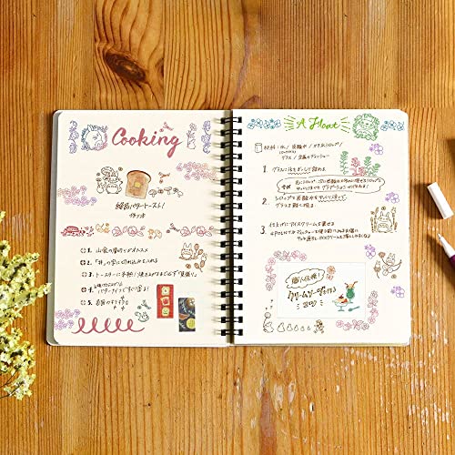 Naitmsad Studio Ghibli Kids Rubber Stamps Set - 12 Cute Stamps/Japanese Stationery Set - Image 2