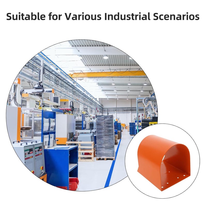 Heavy Duty Metal Pedal Cover Oil Resistant Foot Switch Protection for Industrial Equipment - Image 5