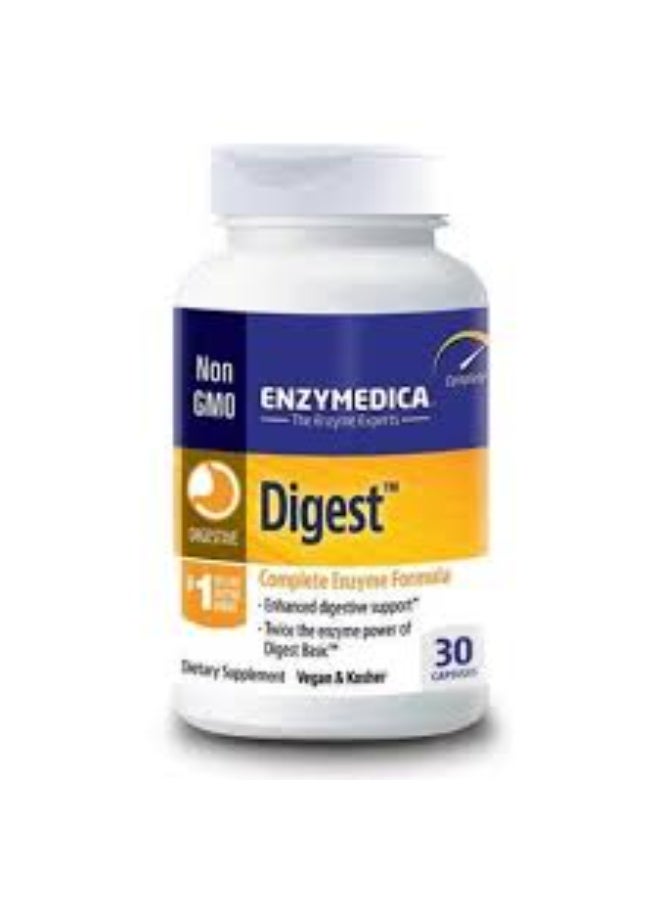 ENZYMEDICA DIGEST CAPS 30'S