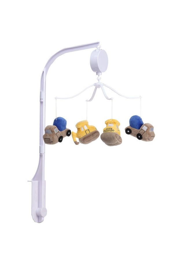 بيدتايم أوريجينالز - لعبة موسيقية متحركة لتهدئة الطفل من مجموعة Bedtime Originals Construction Zone - شاحنات - Image 1