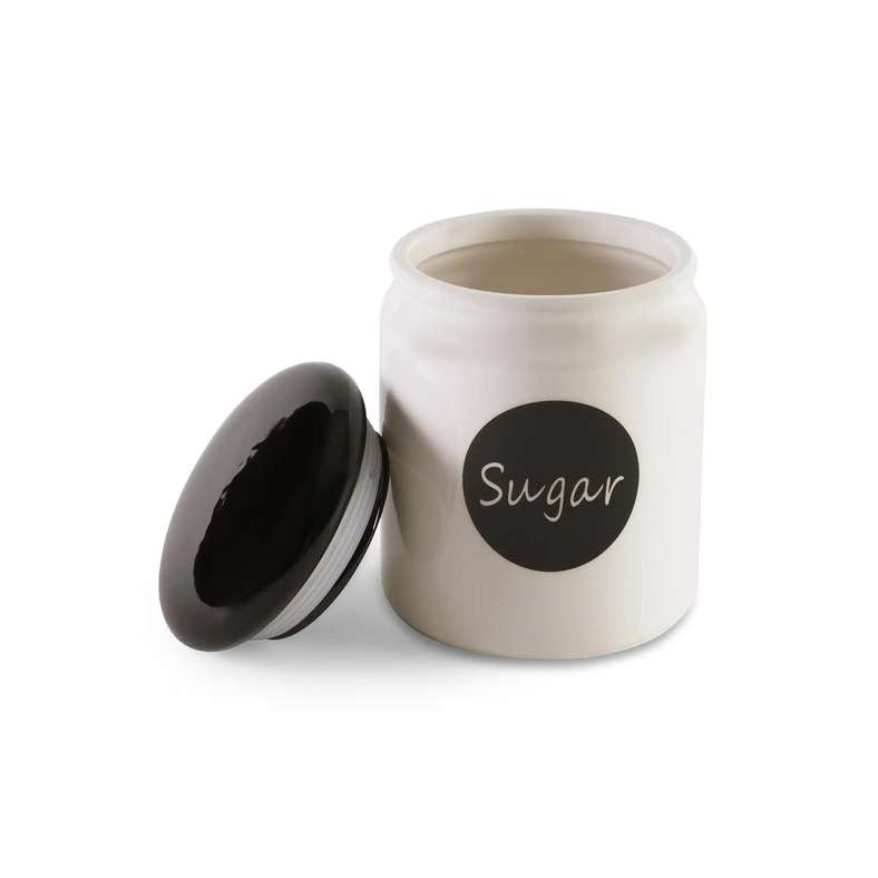 Pan Home Denzi Sugar Canister 800Ml - White - 203JSG9900028 - Image 5