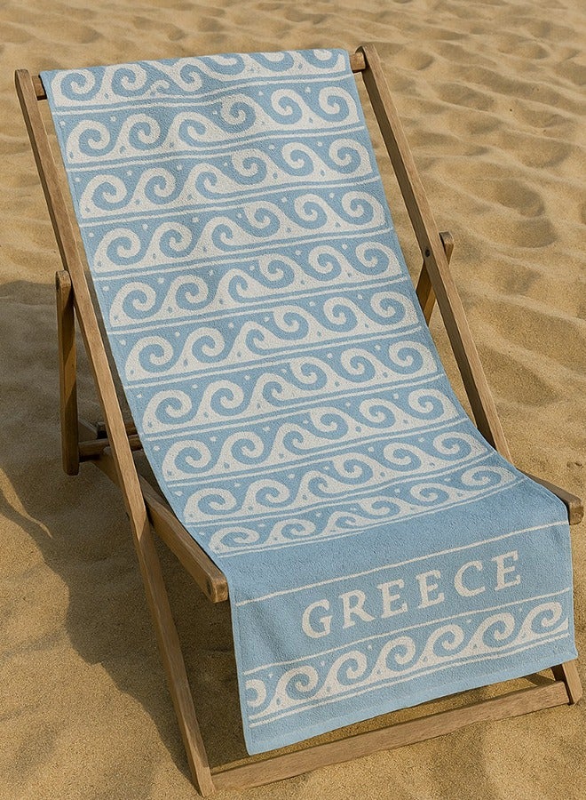 سنوز بشكير بحر قطن  - 170×90 سم، تصميم أورا - Image 1