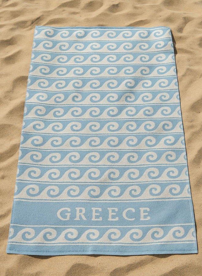 سنوز بشكير بحر قطن  - 170×90 سم، تصميم أورا - Image 2