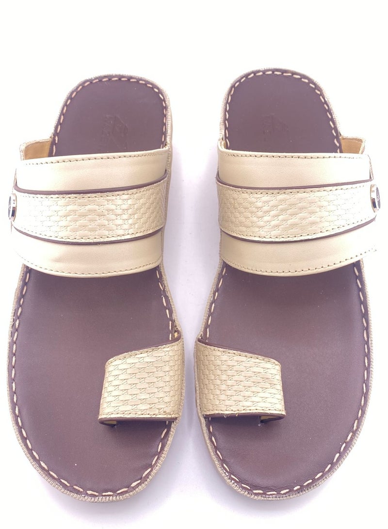 النهام صنادل عربية يدوية فاخرة – مصنوعة من الجلد الطبيعي لراحة لا مثيل لها - Image 2