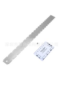 Generic Guitar Tool Neck Notch Ruler 2-in-1 Leveling Neck ruler + plastic ruler 