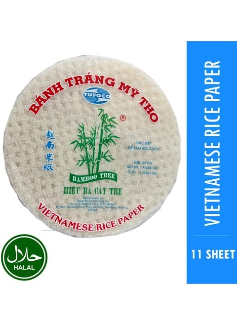 Rice paper 22cm 113 Gram 11 Sheets Thuong Hang Imported Vietnam