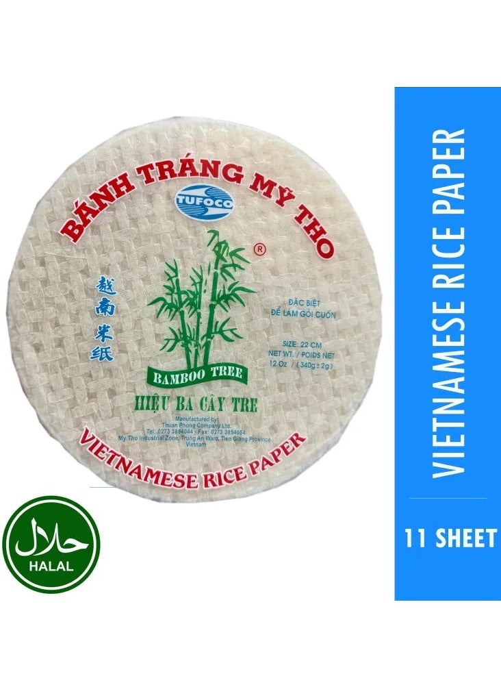 Generic - Rice paper 22cm 113 Gram 11 Sheets Thuong Hang Imported Vietnam - Image 1