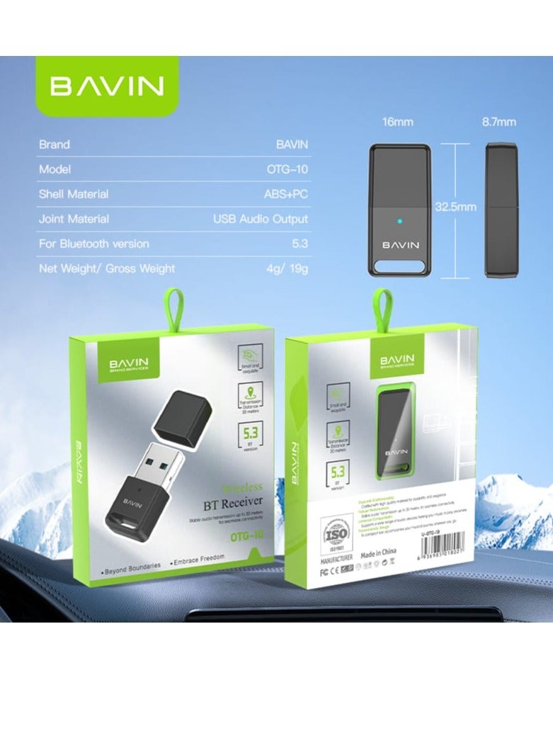 Bavin Sound Bluetooth Music Receiver - Image 1