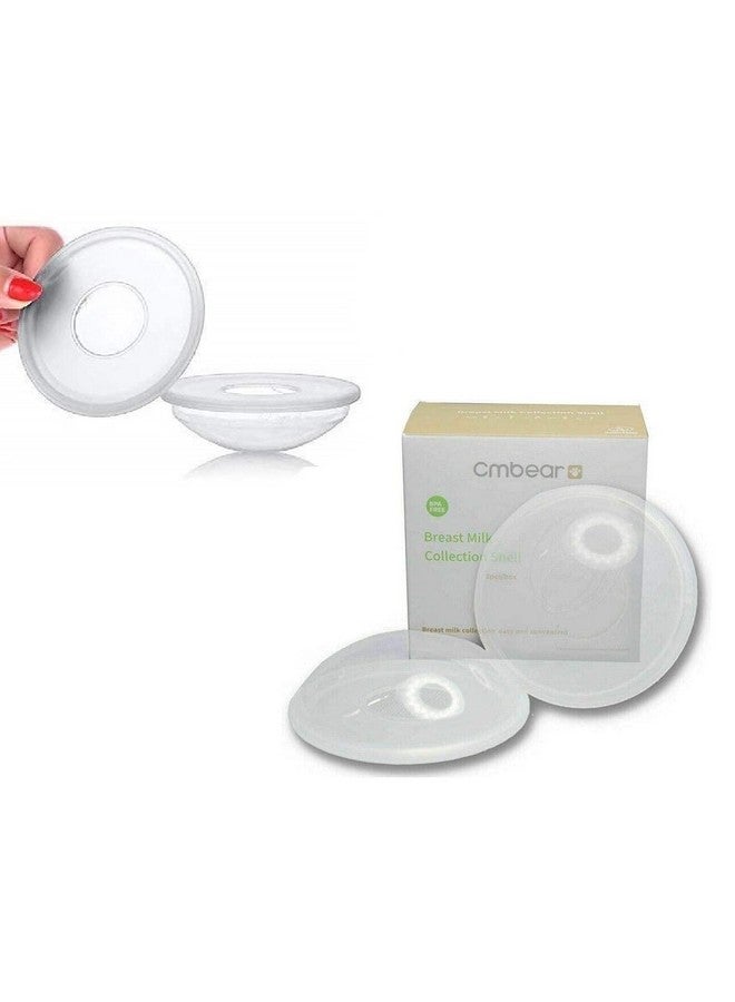 Finever Breast Milk Leaking Storage Collection Shell Nursing Mom For Breastfeeding Nipple Cups Reusable Washable(2 Pack) - Image 1