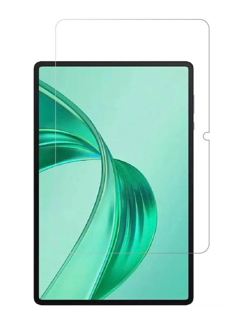 Tempered Screen Protector for Honor Pad X8B, 9H Hardness Tempered Glass, Bubble Free Easy Installation, Full Coverage And Anti Scratch Case Friendly- Clear