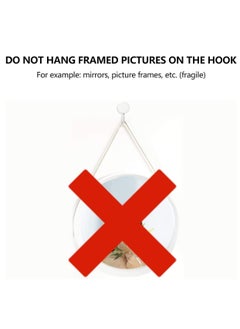 Bukela Small Adhesive Wall Hooks, 10 Packs Damage-Free Hanging Wall Hooks Towel Hooks Coat Hooks Key Hooks for Home, Kitchen, Bathroom, Office, for Hanging Towels/Clothes/Plants/Keys  - Image 5