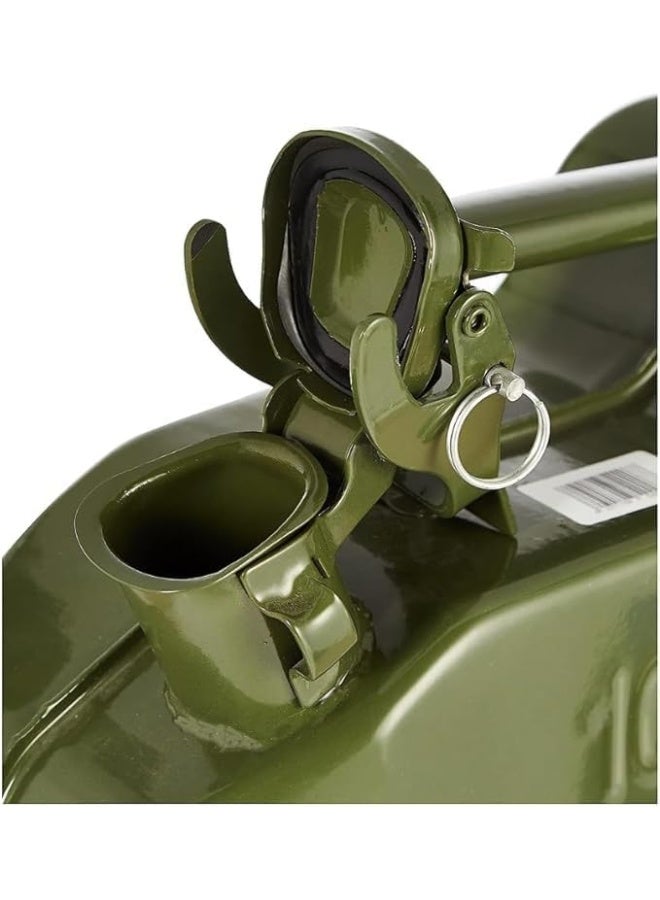 NJM 10L Green Metal Jerry Can - Image 3