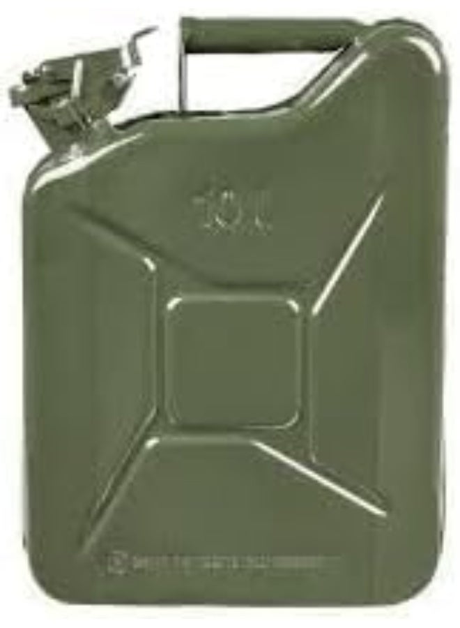 NJM 10L Green Metal Jerry Can - Image 2