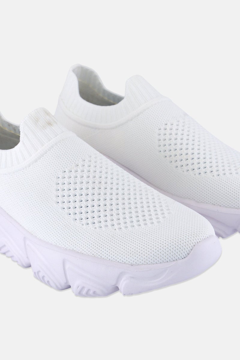 RBX Women Slip On Training Shoes, White  - Image 3