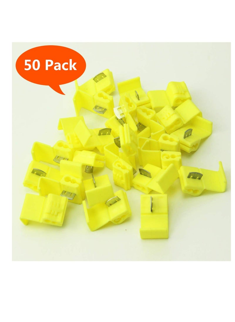 Generic Splice Wire Connectors of Solderless Quick and Household Tools Durable, 100 PCS Red 22 Through 18 Gauge,100 PCS Blue 16 Through 14 Gauge,100 PCS Yellow 12 Through 10 Gauge 300 PCS  - Image 3