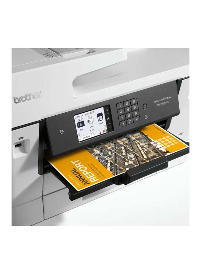 brother MFC-J3940DW Fast and Cost Effective Business Inkjet Printer with Full A3 Functionality and Large Paper Tray Capacity White - Image 3