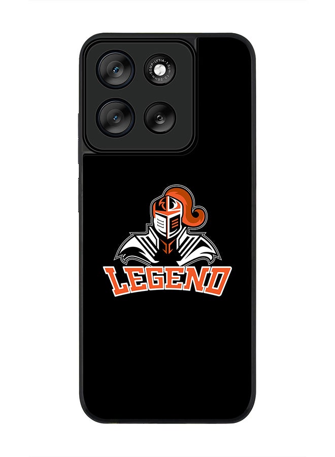 Stylizedd For Motorola Moto G56 Case,Slim fit Camera Protection, Shockproof Thin Phone cover  - Legend Knight - Image 1