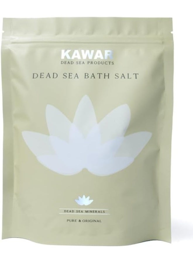 Kawar 100% Pure and Natural Kawar Dead Sea Bath Salt for Soothing and Relaxation Bath - 600g - Image 1