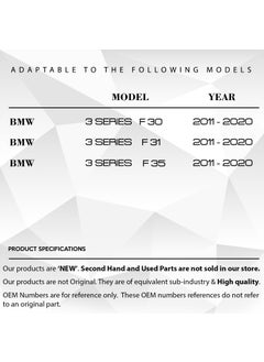 DNC Auto Part Side Mirror Motor Repair Gear Steel Metal For Bmw 3 Series F30, F31  - Image 2