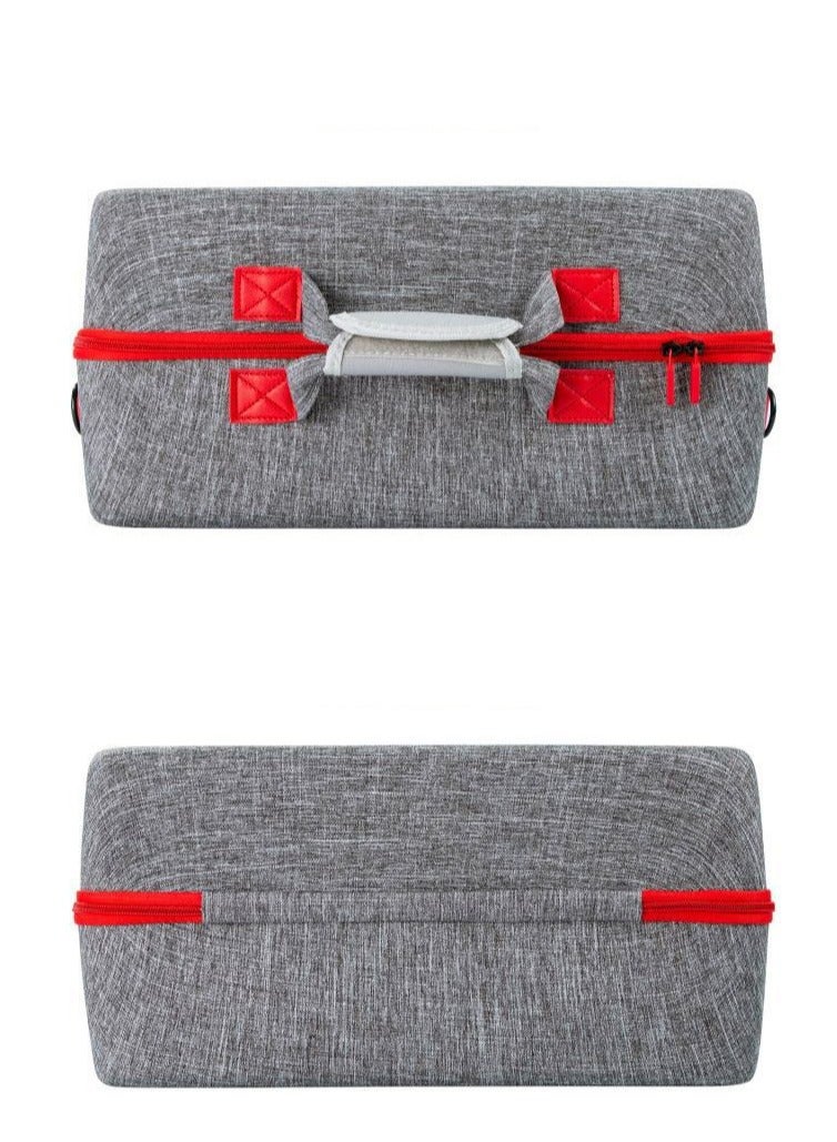 إسكدنيا حقيبة حمل لجهاز PS5 EVA حقيبة سفر مقاومة للماء لجهاز بلاي ستيشن 5 حقيبة مقبض قابلة للتعديل - Image 4