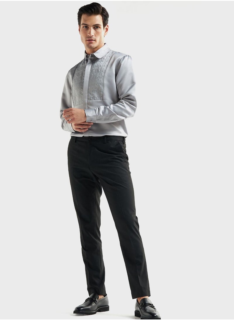 FAV Embroidered Regular Fit Shirt  - Image 4