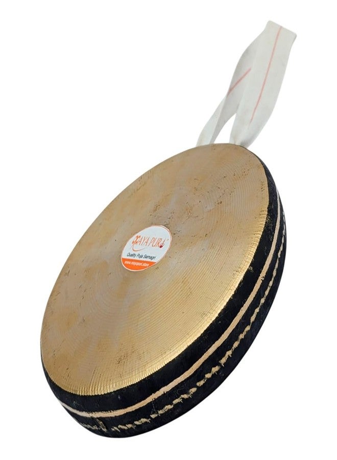 MAYAPURI Brass Percussion Pooja Bell/Kashor/Ghanta with Striker Stick for Puja (Diameter: 6 inches) - Image 5