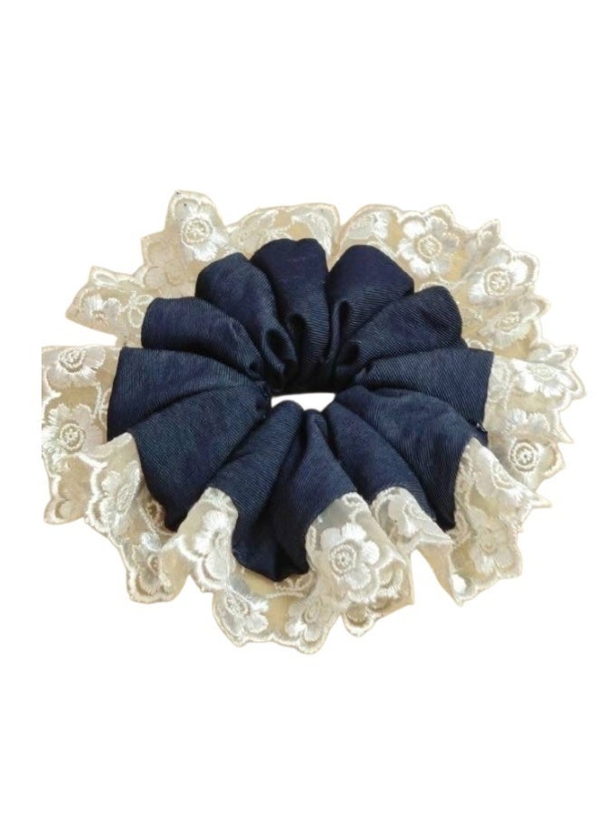 Scrunchy Handmade Lace Jeans, distinctive for adults and children, high quality material - Image 1