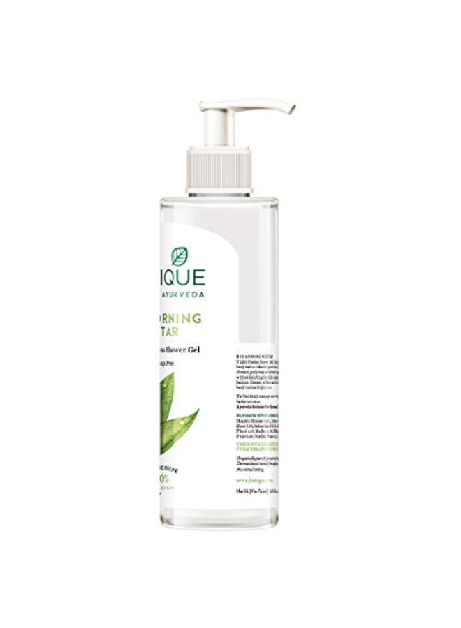 Biotique Bio Morning Nectar (Visibly Flawless Shower Gel, 100% Soap Free) Body Wash, 200 Ml - Image 2