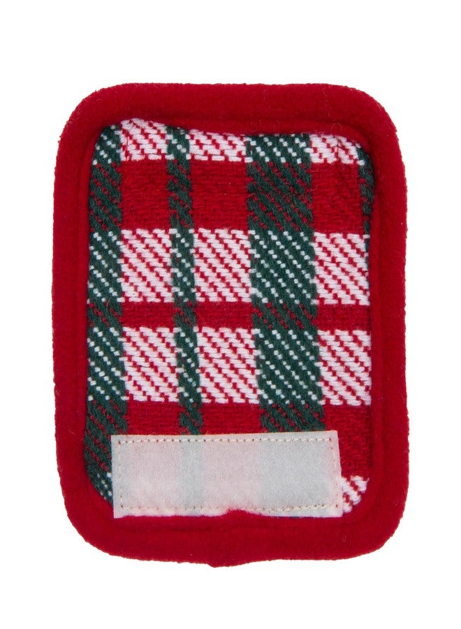 Puppia Festive Dog Leash Checkered Pattern for Small and Medium Dog, Red, Medium - Image 3