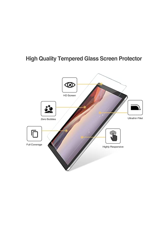 Procases 2 Pack ProCase Screen Protector for 12.3?Surface Pro 7 Plus 7 6 5 4, Ultra Clear Thin Touch Sensitivity Tempered Glass Screen Film Guard for Surface Pro 7 Plus/ 7/6/ 5/4 - Image 4