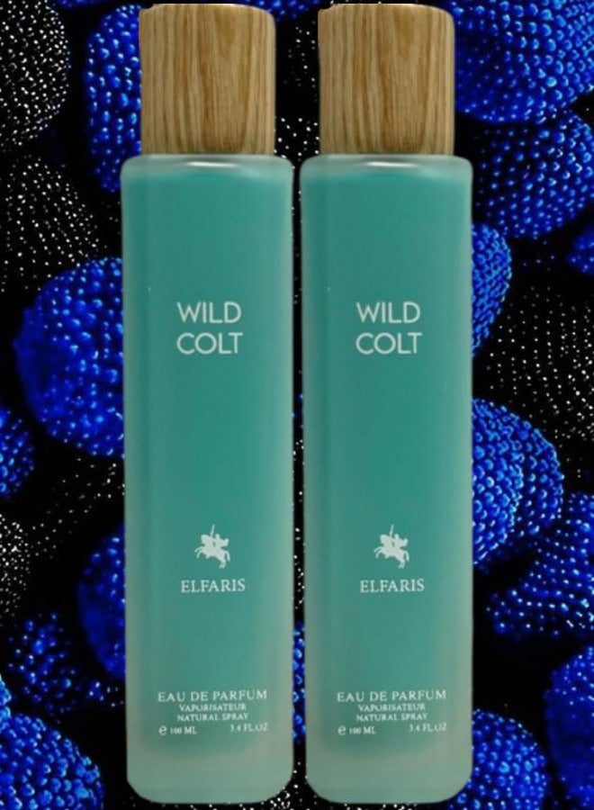 وايلد 2 قطع عطر وايلد كولت الفارس 100 مل - Image 1
