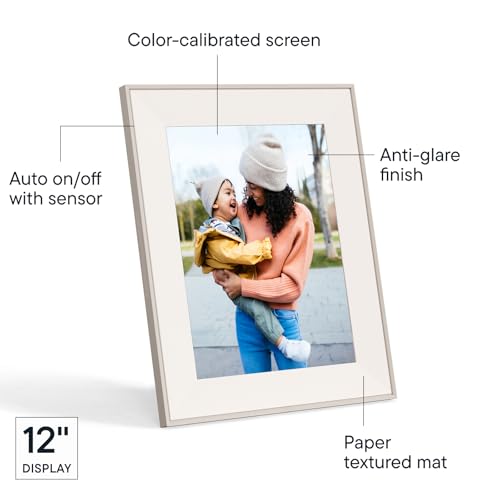 AURA Aspen 12" | Aura's Most Versatile HD Digital Picture Frame - Image 4
