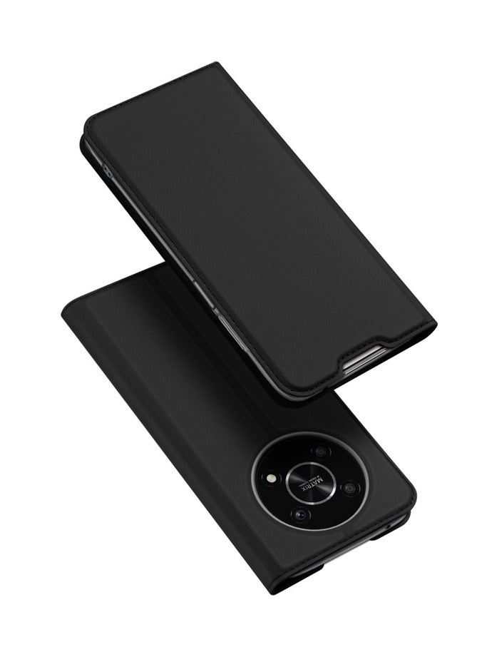 general Case for Honor 400 Pro, Sleek PU Leather Flip Wallet Cover with Magnetic Closure, Stand Function and Card Slot - Image 1