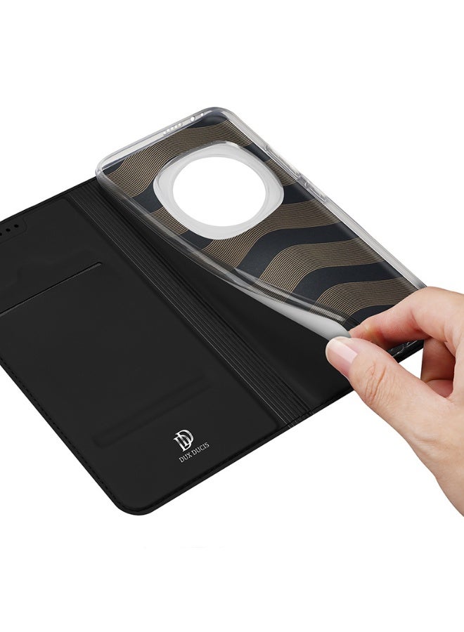 general Case for Honor 400 Pro, Sleek PU Leather Flip Wallet Cover with Magnetic Closure, Stand Function and Card Slot - Image 5