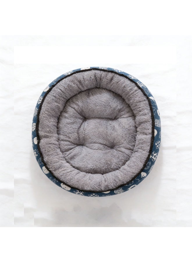 YelaJoy Small Dog Bed Cat Bed Ultra Soft Sherpa Pet Bed, Fluffy Donut Cat Bed Pet Cushion Mat Deep Sleep Kennel Round Nest for Cats or Dog, Portable Pet Supplies - Image 5