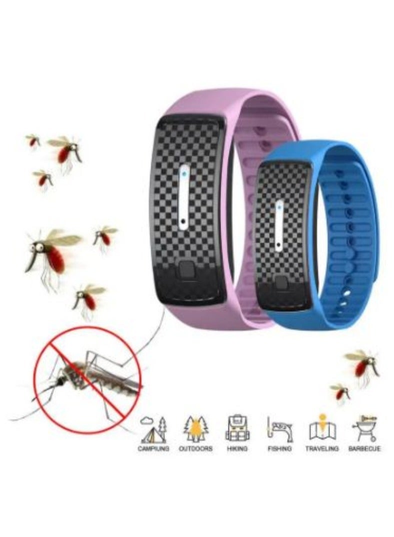 AROAQ Electronic Bionic Wave Charging Summer Anti-mosquito Pest Control Wristband Watch For Children Ultrasound Mosquito Repellent Bracelet - Image 5