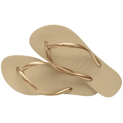 Havaianas Slim Flip Flops Beige - Image 4