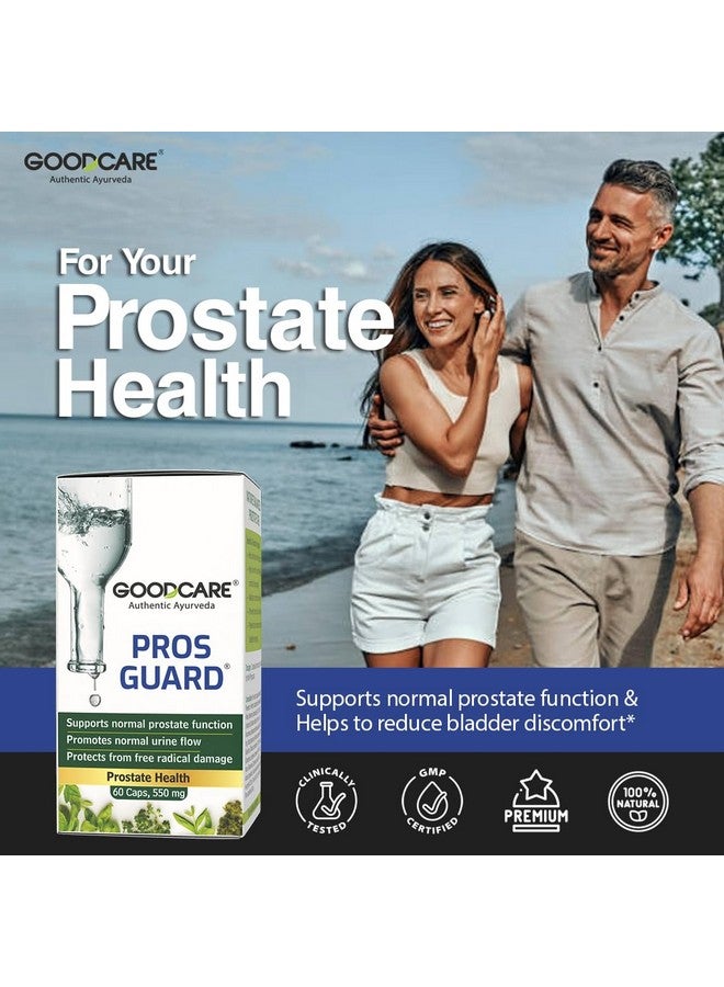 GOOD CARE جودكير بروز غارد 60 كبسولة | دعم بروستاتا بالأيورفيدا للرجال | يخفف من التورم، والحرقان ويعزز تدفق البول الصحي - Image 3