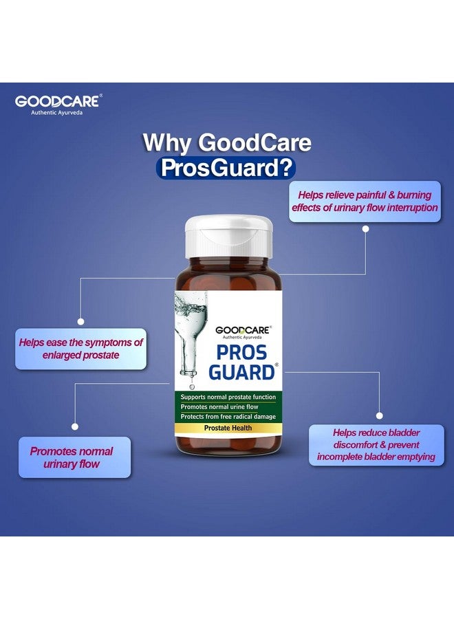 GOOD CARE جودكير بروز غارد 60 كبسولة | دعم بروستاتا بالأيورفيدا للرجال | يخفف من التورم، والحرقان ويعزز تدفق البول الصحي - Image 2