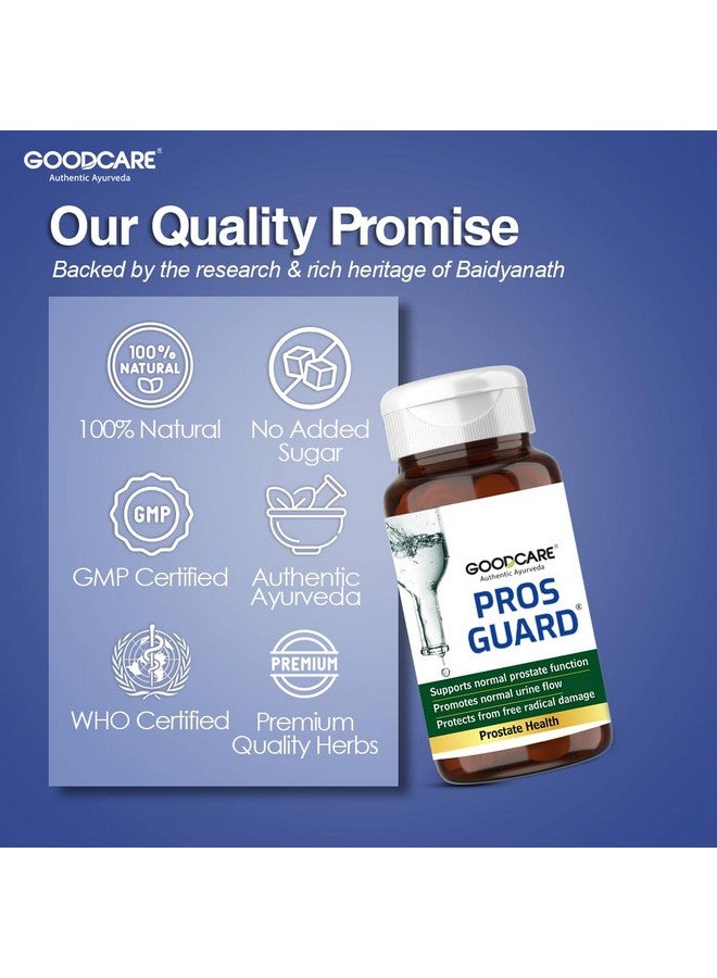 GOOD CARE جودكير بروز غارد 60 كبسولة | دعم بروستاتا بالأيورفيدا للرجال | يخفف من التورم، والحرقان ويعزز تدفق البول الصحي - Image 5