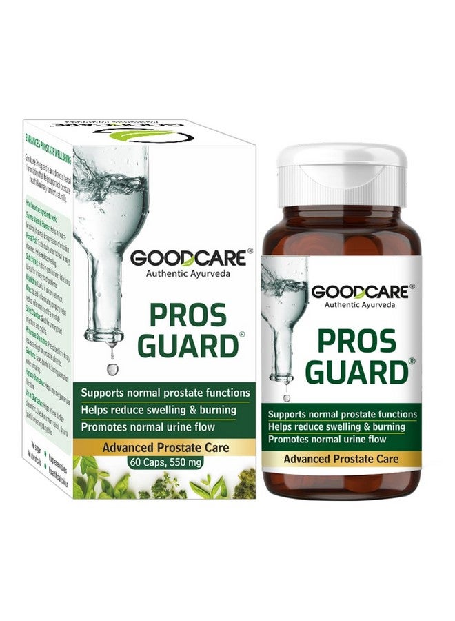 GOOD CARE جودكير بروز غارد 60 كبسولة | دعم بروستاتا بالأيورفيدا للرجال | يخفف من التورم، والحرقان ويعزز تدفق البول الصحي - Image 1